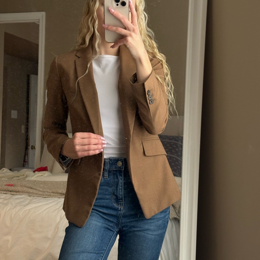 Banana Republic Tan Women's Blazer